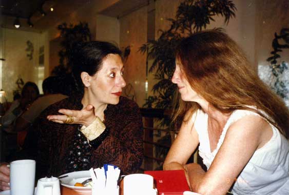 Meeting Catherine David at the Biennale in Istanbul 1995